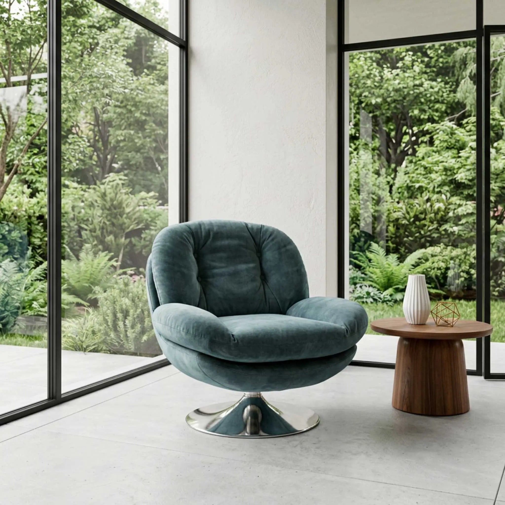Sillón Hampton Petrol | Diseño y Confort Premium