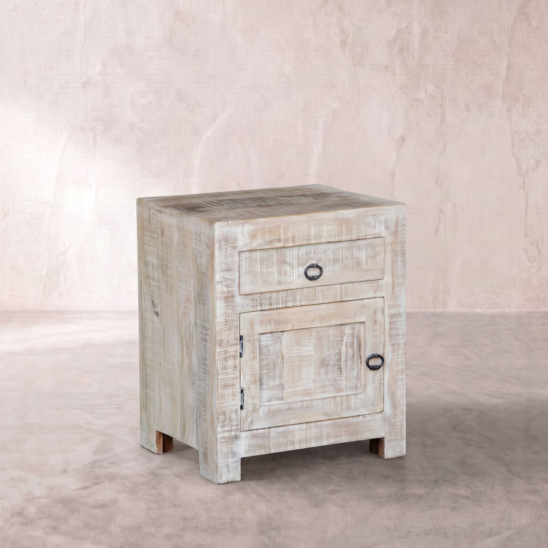 Mesita de noche Goa 50x40x60cm | Madera de Mango