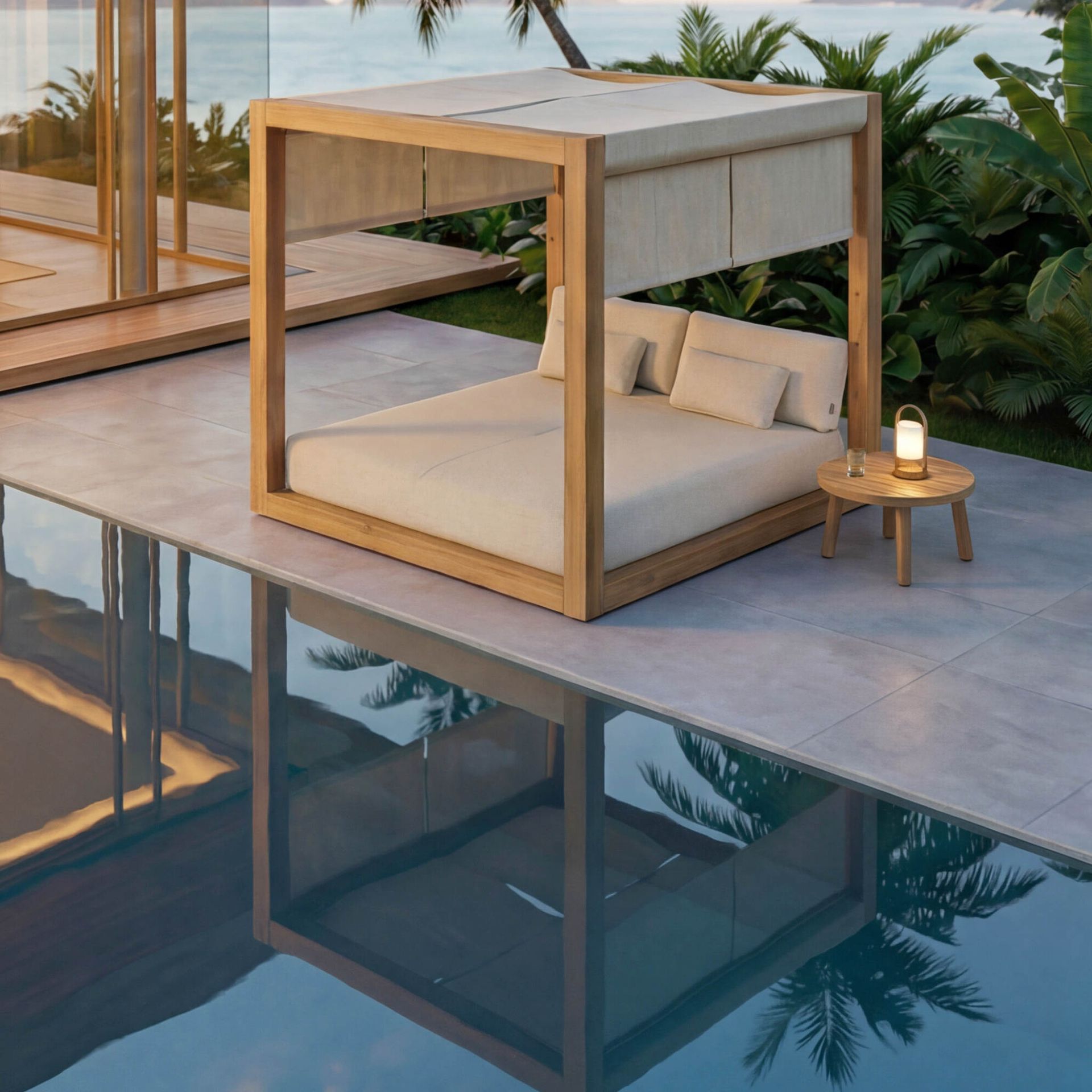 Daybed de exterior Java | kubu #