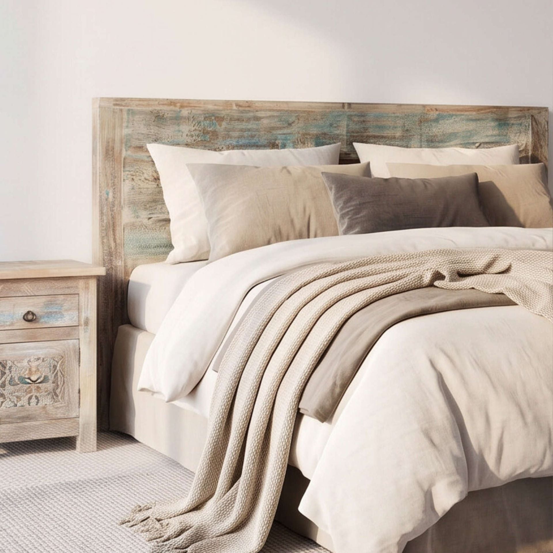 Cabecero Alhmirah 180x125x8cm | Madera de Mango