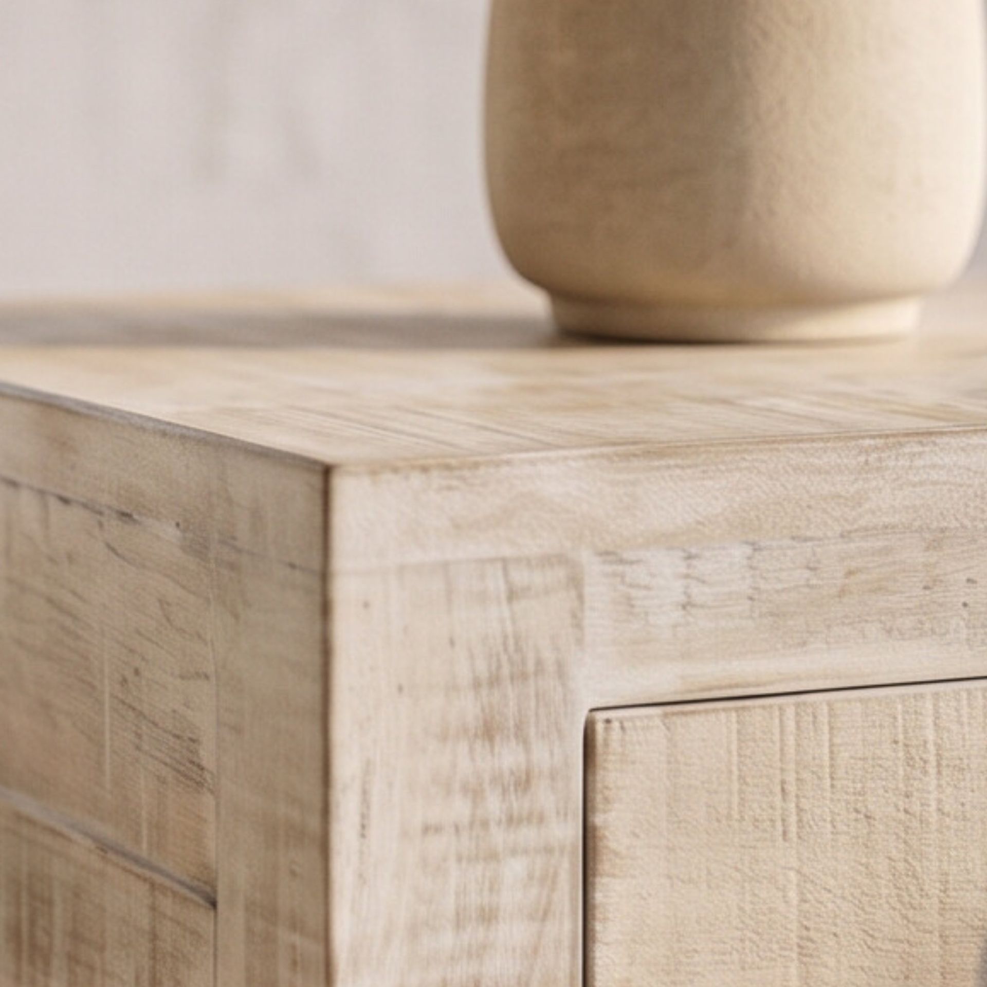 Mesa auxiliar Goa 35x35x60cm | Madera de Mango