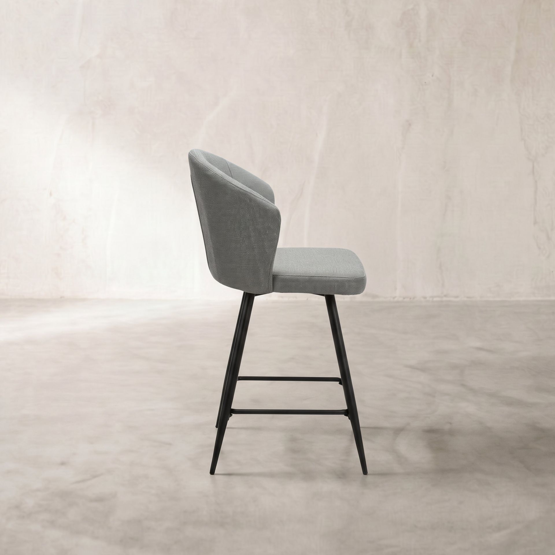 Silla de Bar LANGFORD Aqua | kubu #