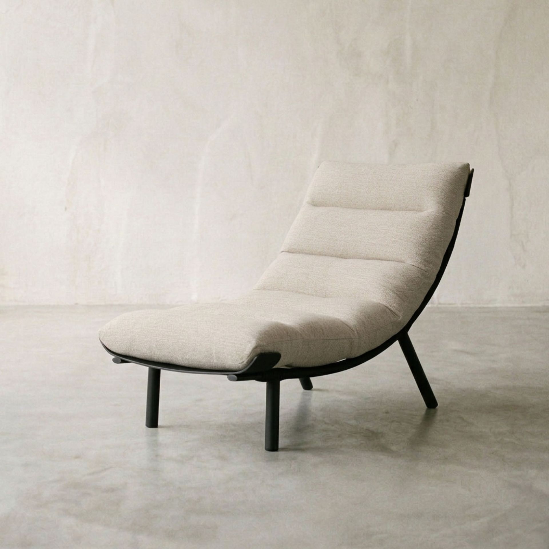 Butaca relax Santa Ana antracita / beige | Kubu #