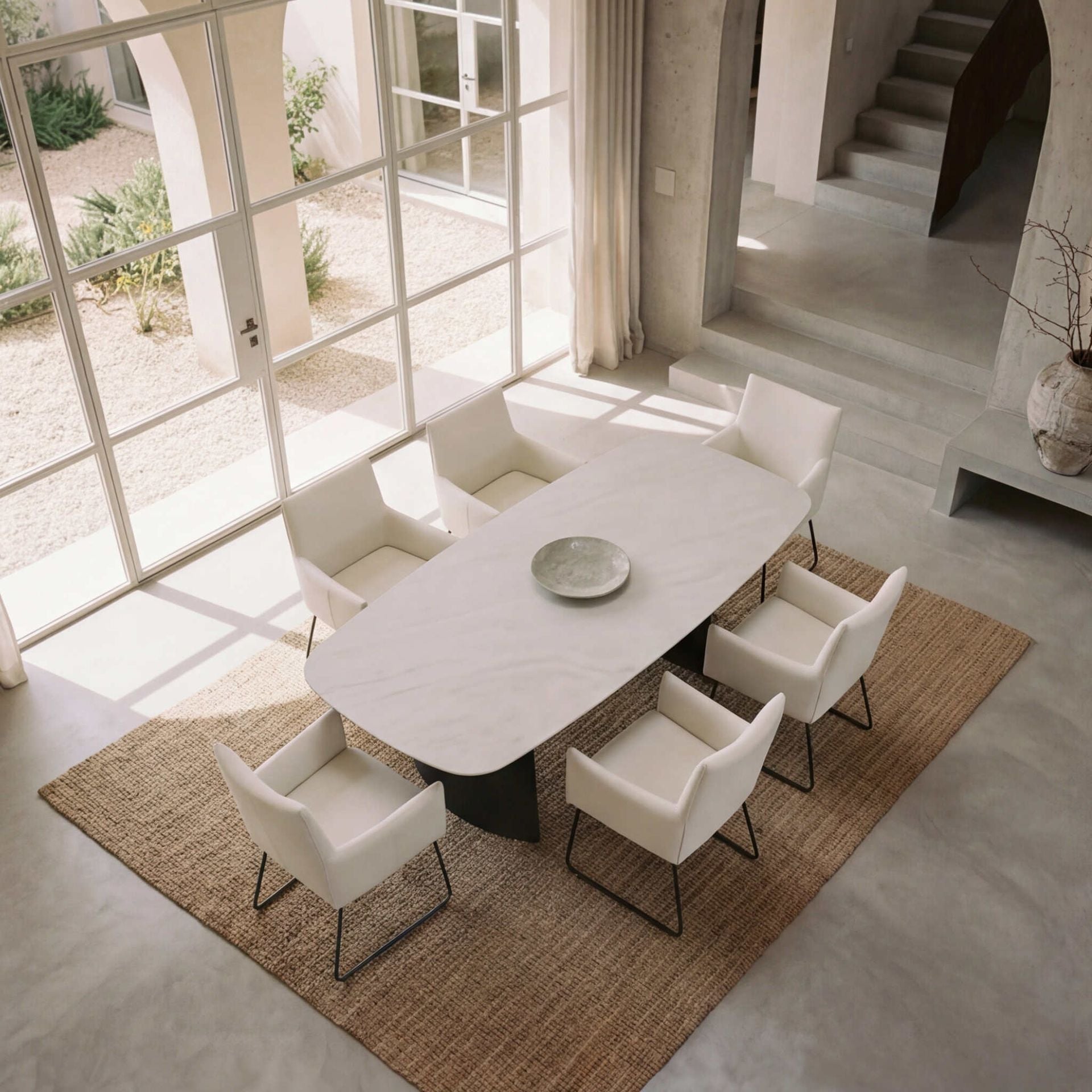 Silla Belmont color blanco