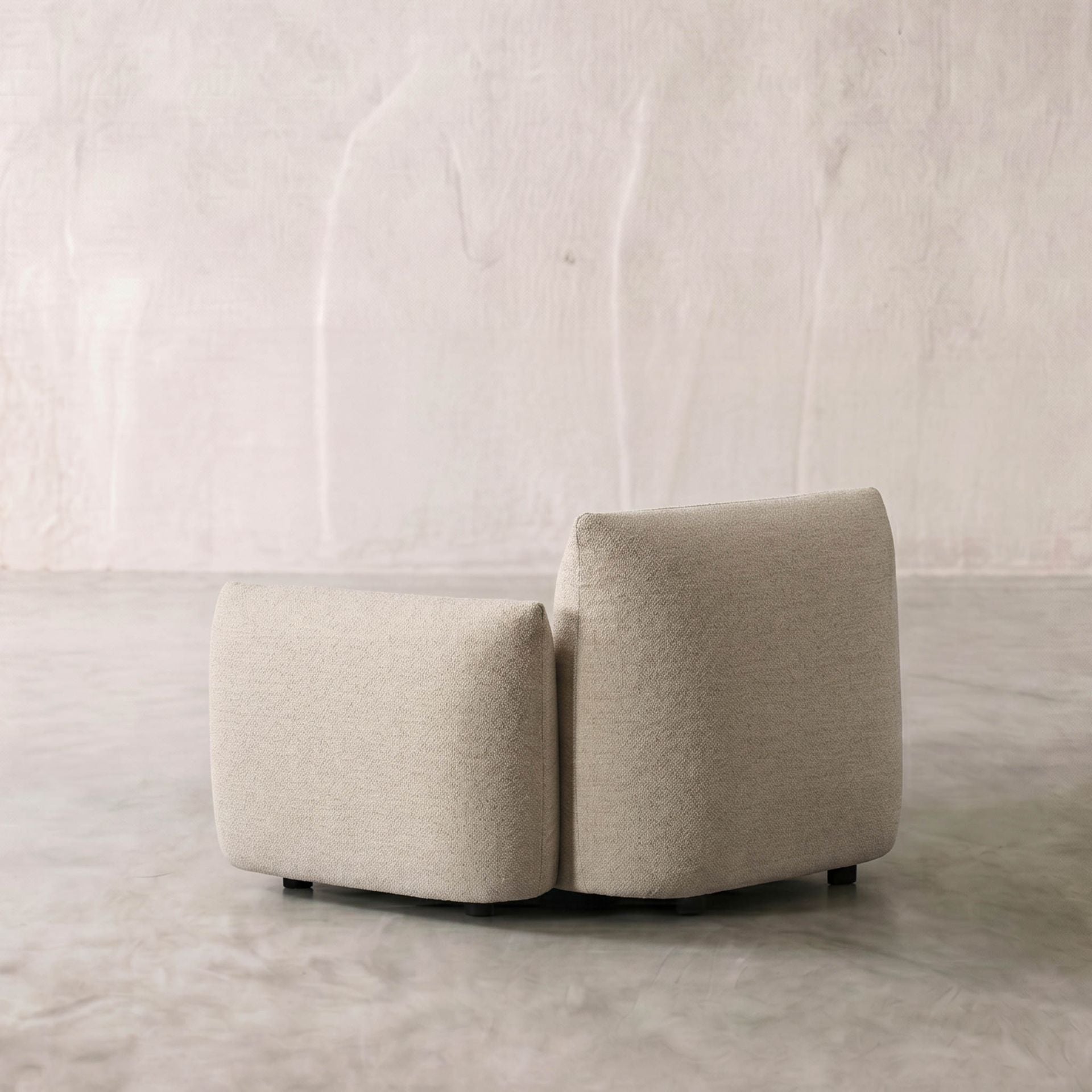 Sofá 1 plaza Riverside beige | kubu #