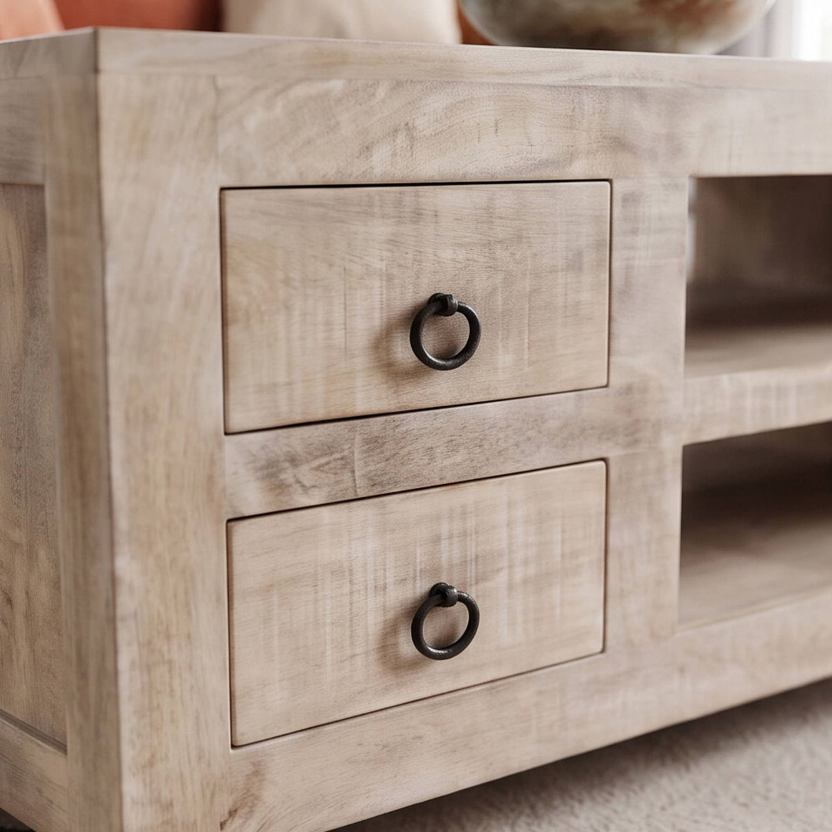 Mesa de centro Goa 125x65x45cm | Madera de Mango