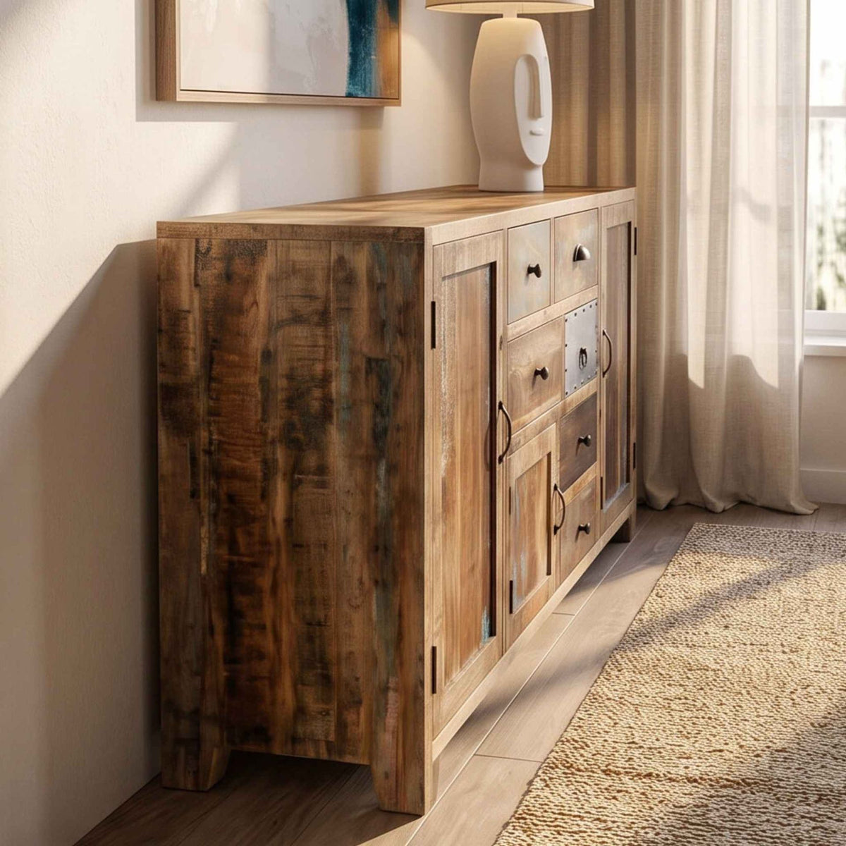 Aparador Korba 175x40x85cm | Madera de Mango | KUBU #