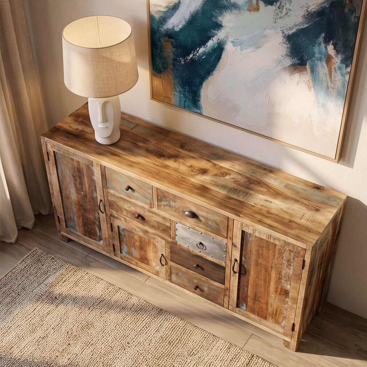 Aparador Korba 175x40x85cm | Madera de Mango | KUBU #