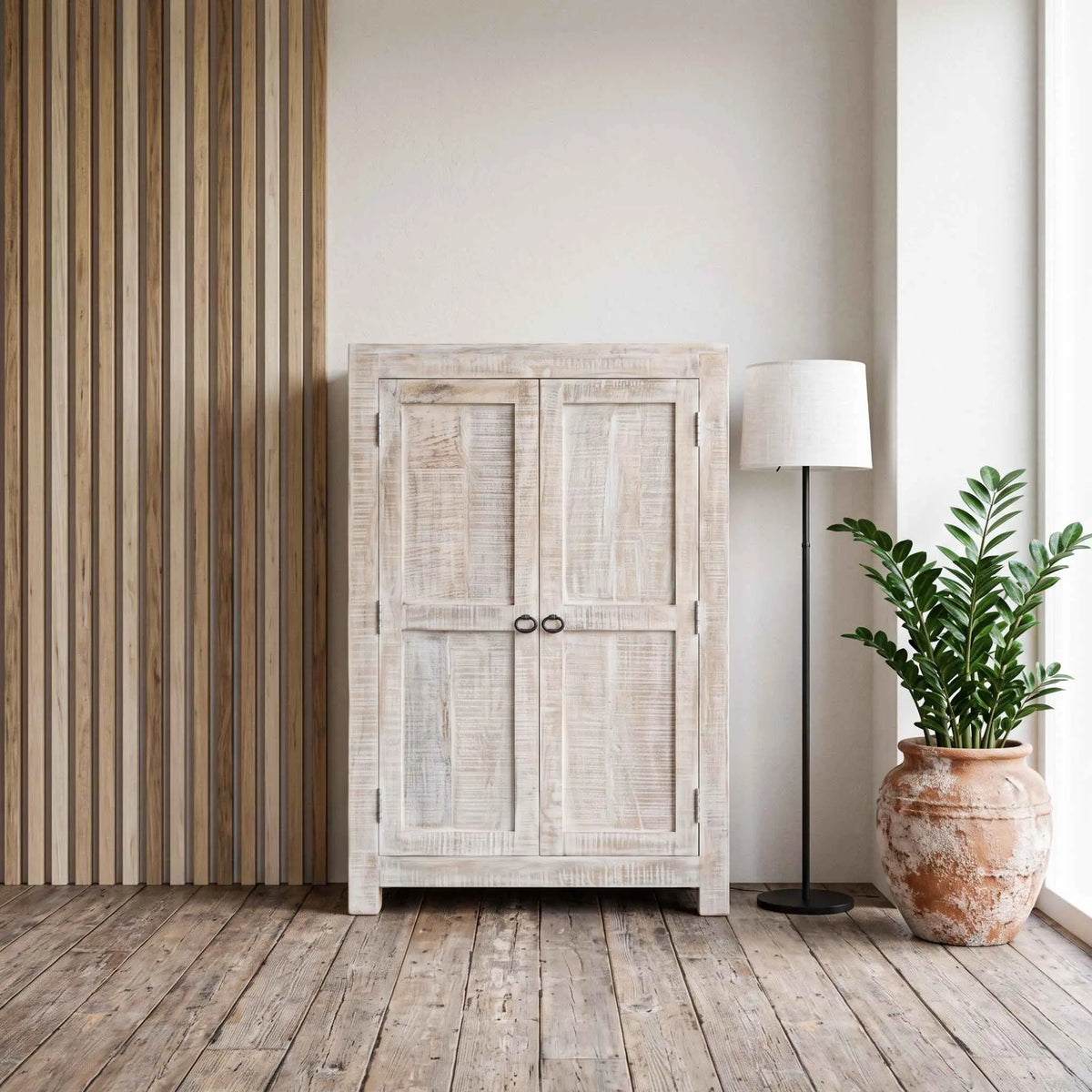 Armario Goa 80x40x115cm | Madera de Mango | KUBU #