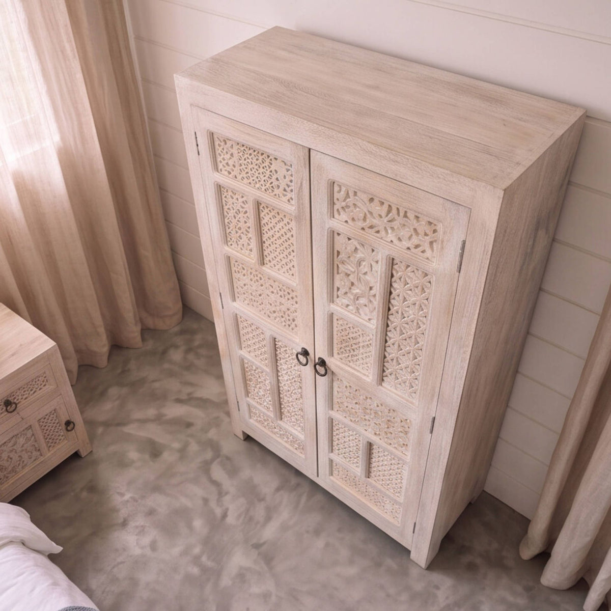 Armario Pawai 80x40x135cm | Madera de Mango | KUBU #