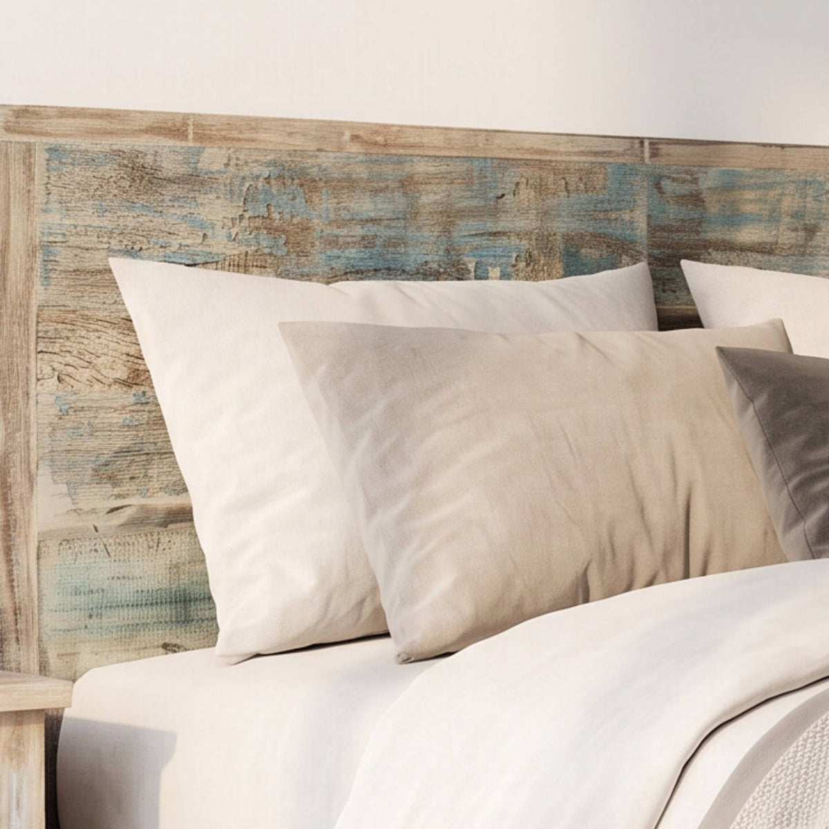 Cabecero Alhmirah 160x125x8cm | Madera de Mango | KUBU #