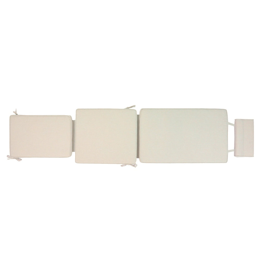 Cojín para tumbona Danao 50x190x5 cm color beige | KUBU #