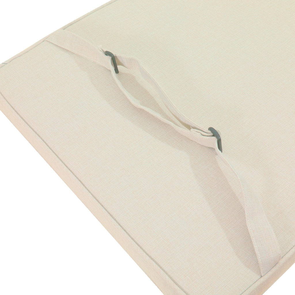 Cojín para tumbona Danao 50x190x5 cm color beige | KUBU #