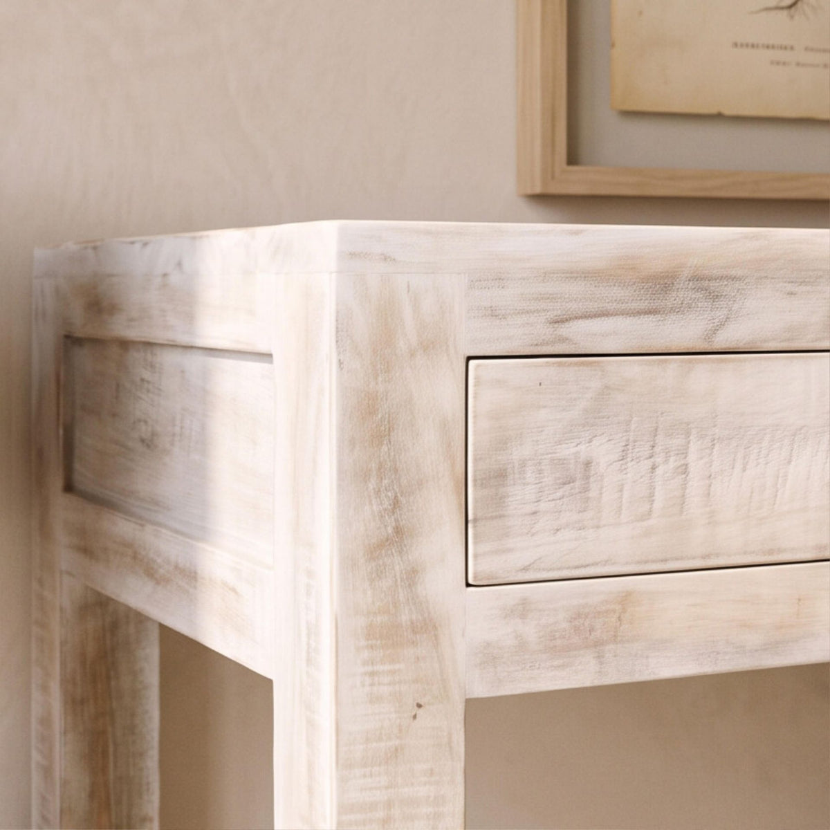 Consola recibidor Goa 100x35x80cm | Madera de Mango | KUBU #