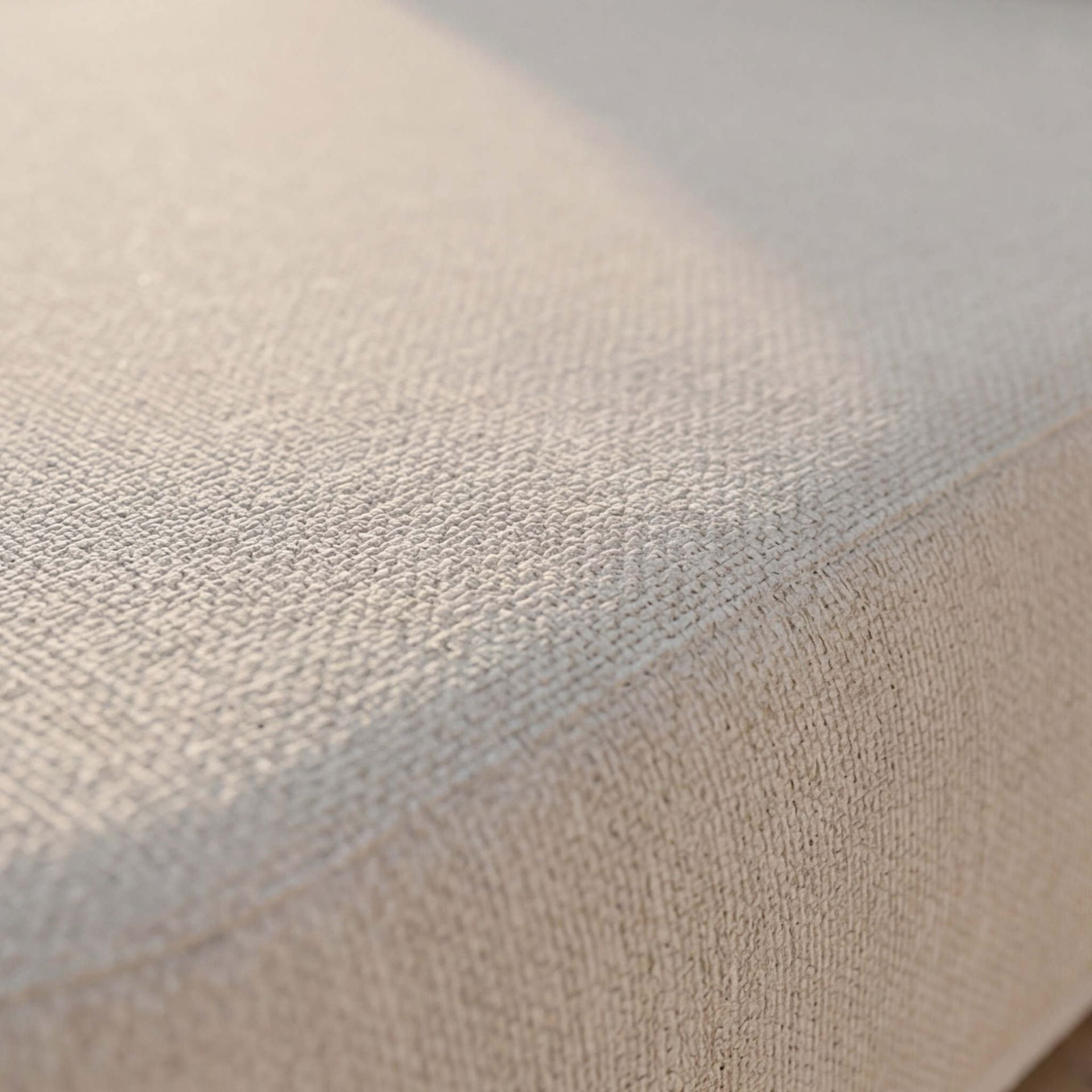 Daybed Carson aluminio blanco textil beige | Kubu #