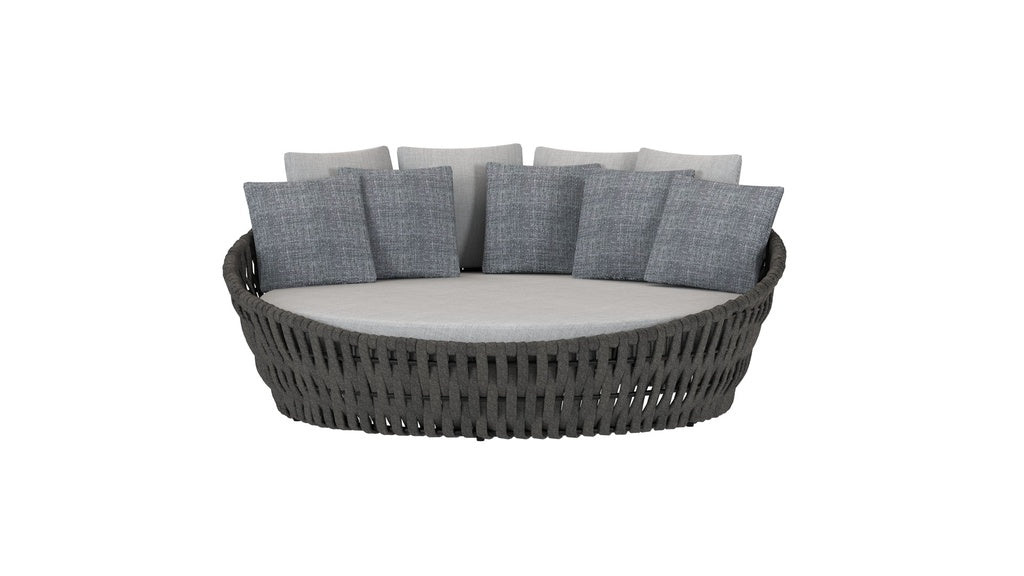 Daybed Meridian Antracita: Estilo y Confort al Aire Libre | Kubu #