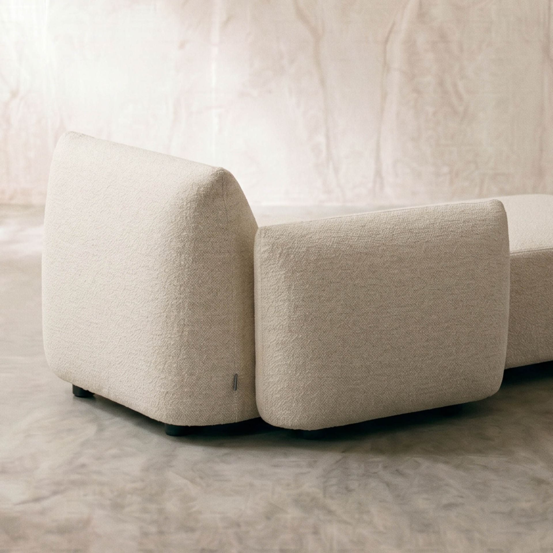 Módulo lounge Riverside brazo izquierdo (VF) beige | Kubu #