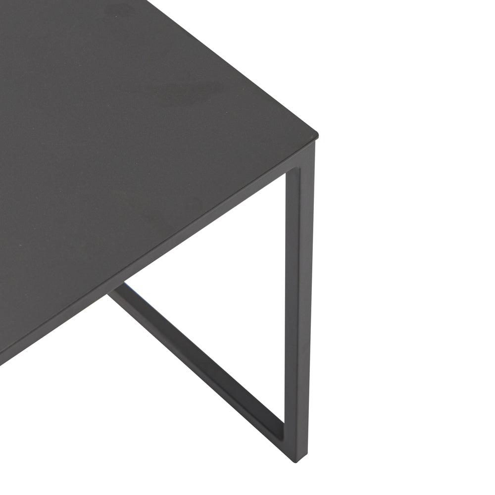 Mesa auxiliar Davis aluminio antracita | Kubu #