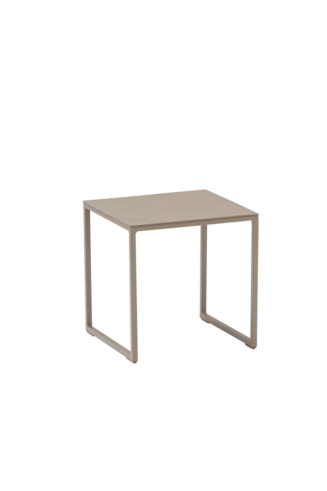 Mesa auxiliar Davis aluminio taupe | Kubu #