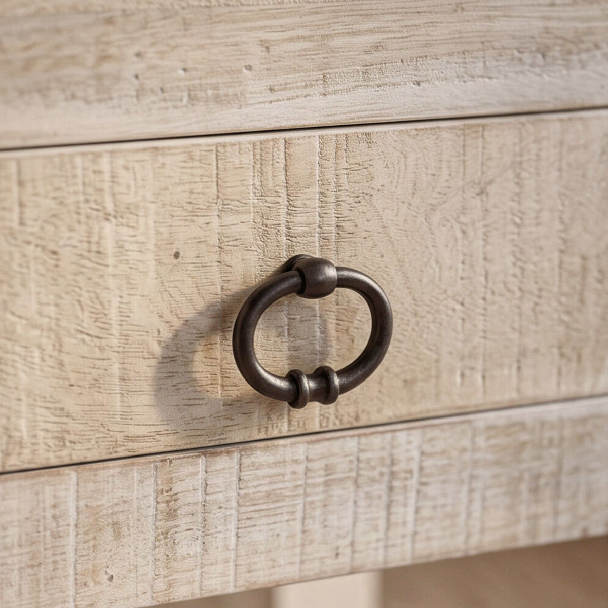 Mesa auxiliar Goa 35x35x60cm | Madera de Mango | KUBU #