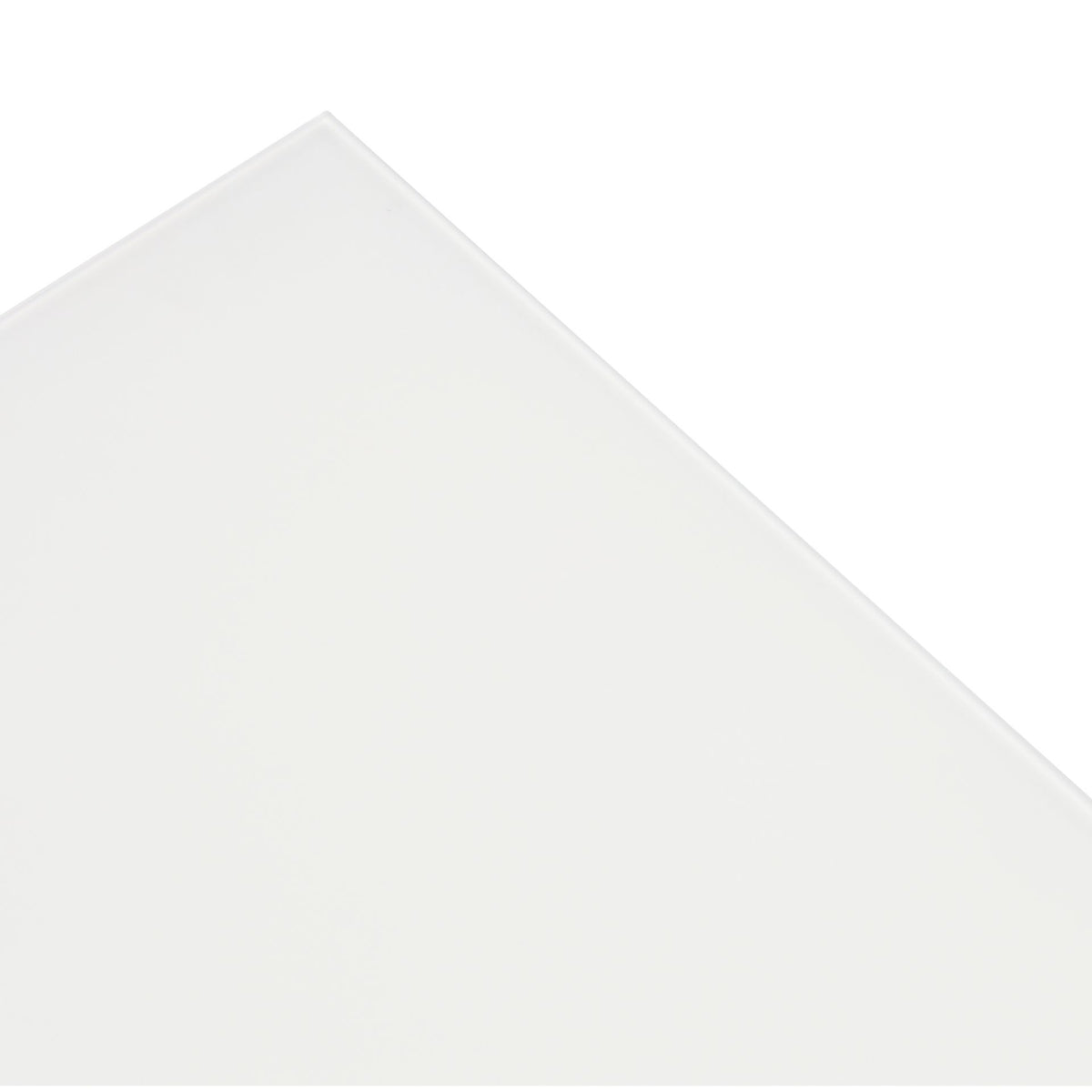 Mesa de Centro Niland Aluminio Blanco y Cristal Mate 120x60 cm | KUBU #