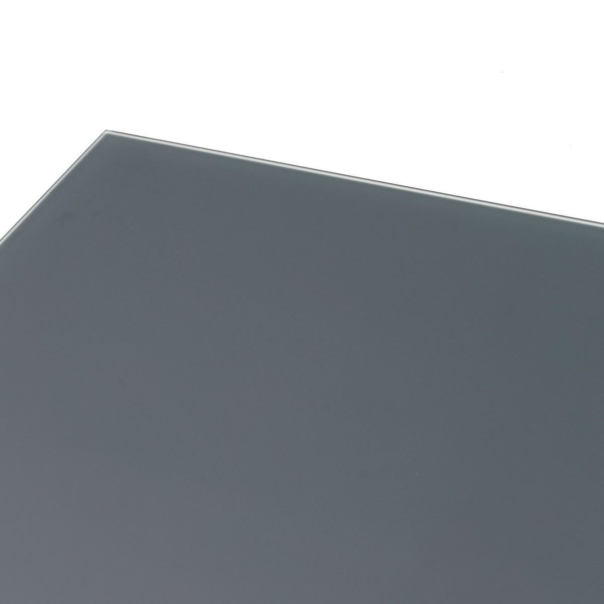 Mesa de Comedor Adin Antracita Cristal Antihuellas 200x90 cm | KUBU #