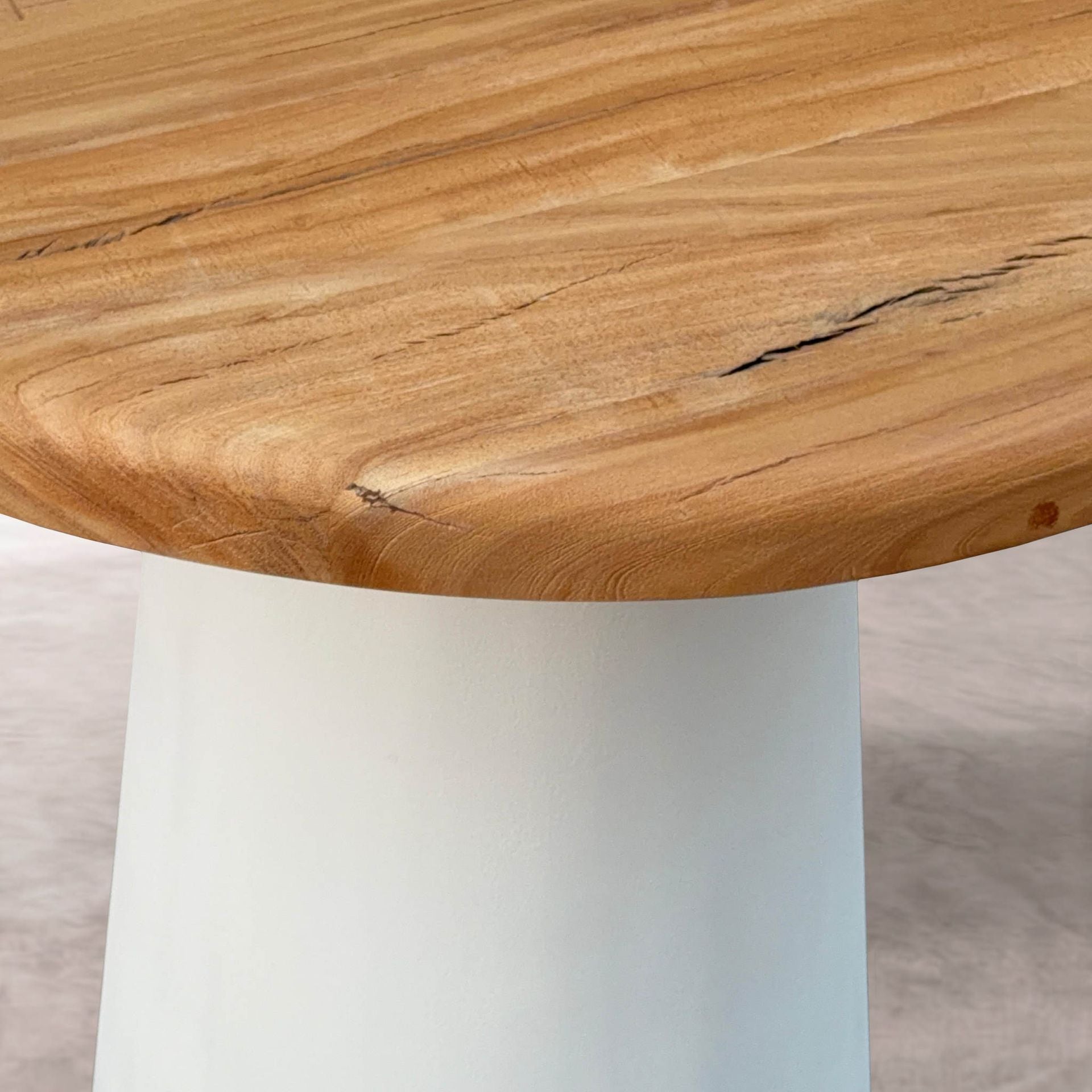 Mesa de Comedor Redonda Eivissa | Madera y Diseño Ø120 cm | KUBU #