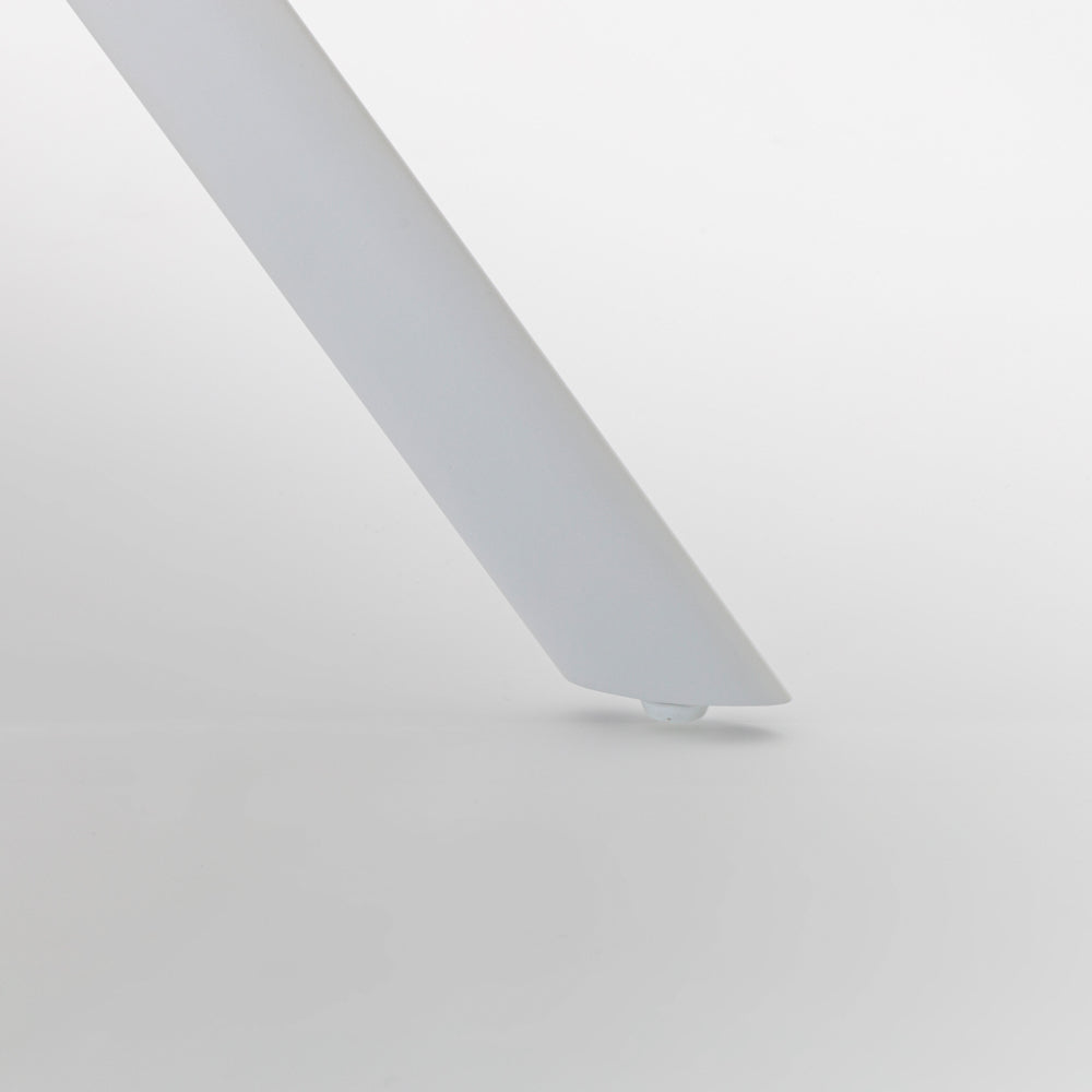 Mesa de centro Anmore aluminio blanco | Kubu #