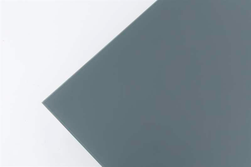 Mesa de centro Niland aluminio y cristal antracita | Kubu #