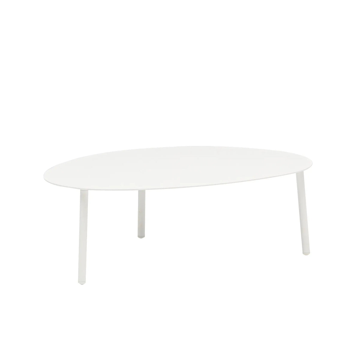 Mesa de centro Walga aluminio blanco | KUBU #