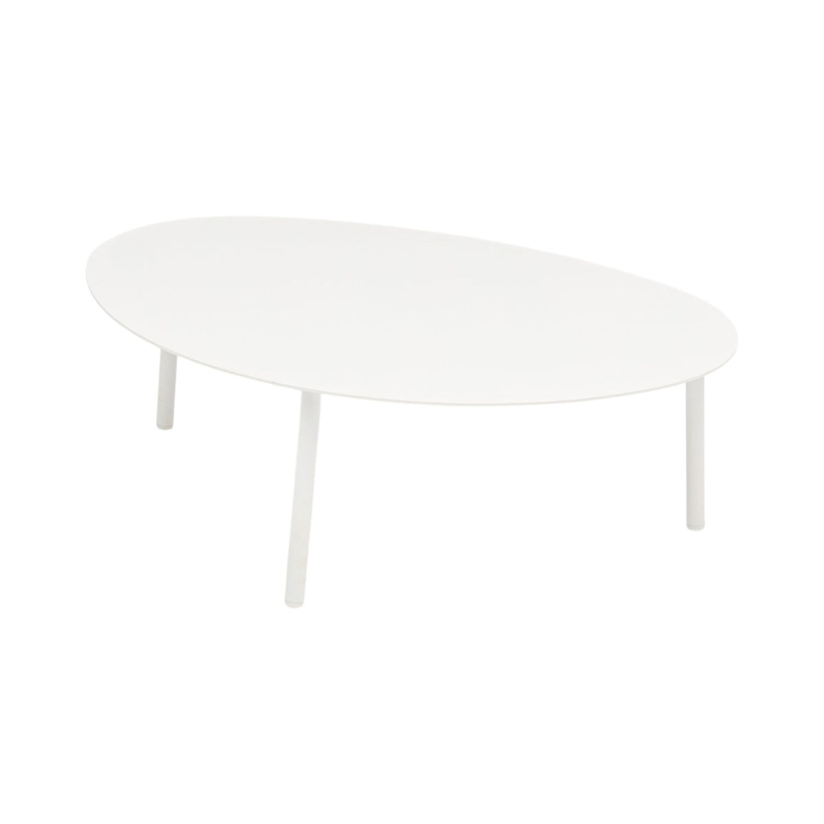 Mesa de centro Walga aluminio blanco | KUBU #