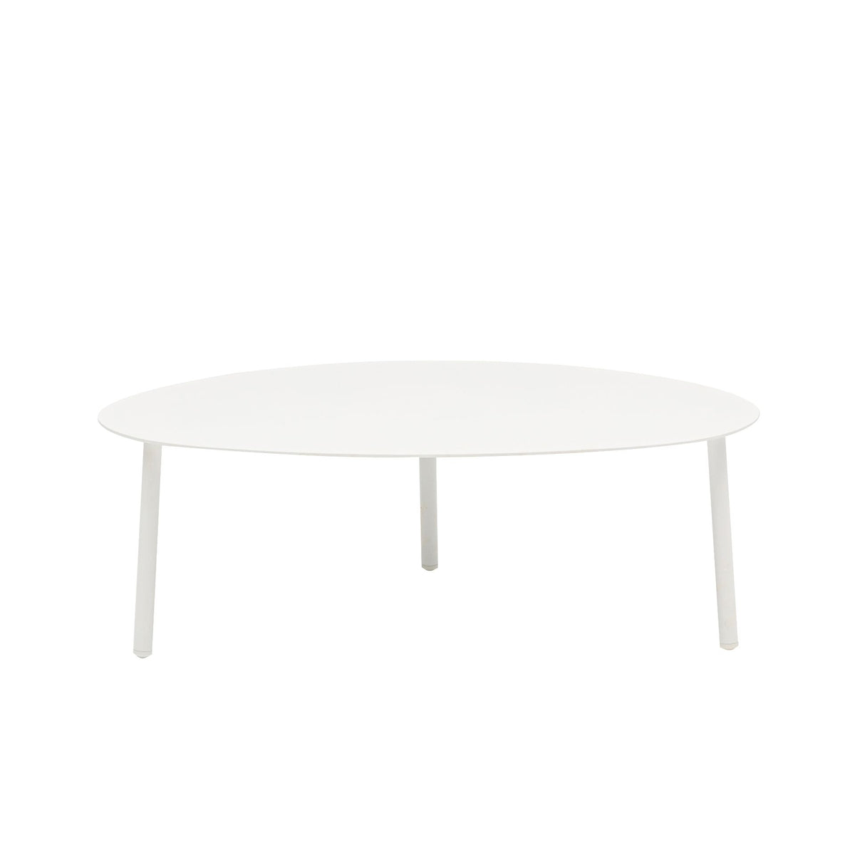 Mesa de centro Walga aluminio blanco | KUBU #