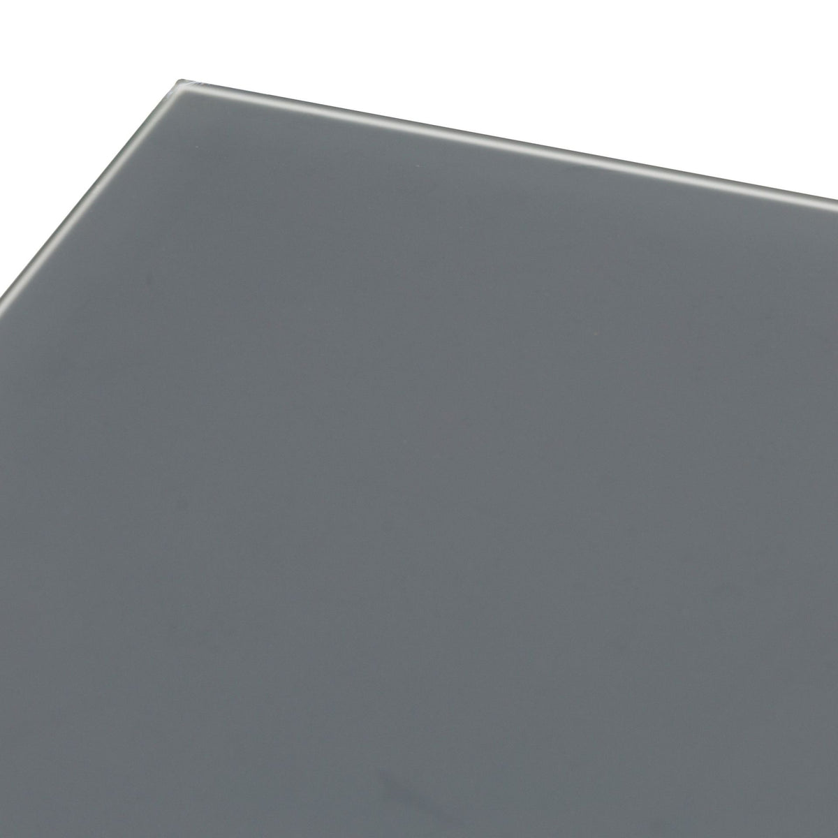 Mesa de comedor Adin 90 x 90 cm aluminio y cristal antracita | KUBU #