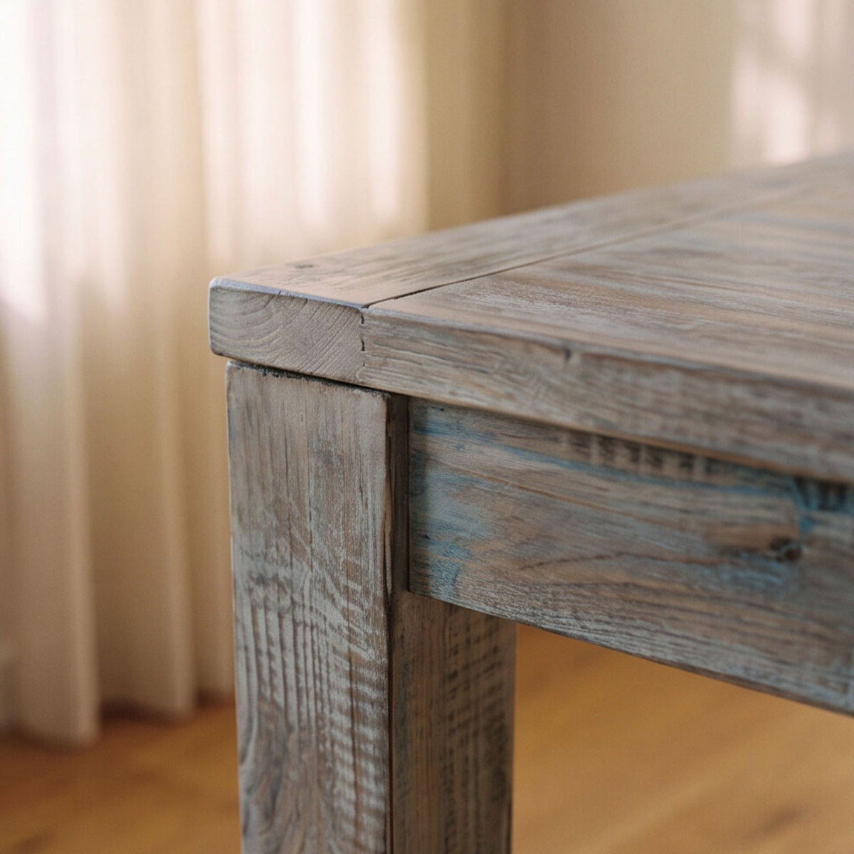 Mesa de comedor Alhmirah 140x90x76cm | Madera de Mango | KUBU #