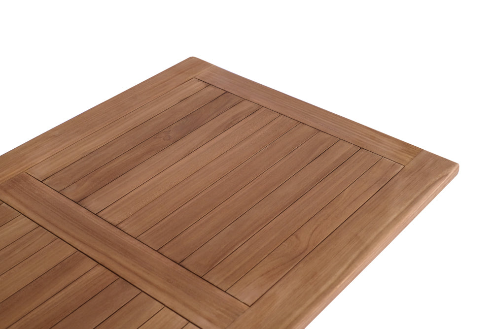 Mesa plegable Naga rectangular 120x70 cm | Kubu #