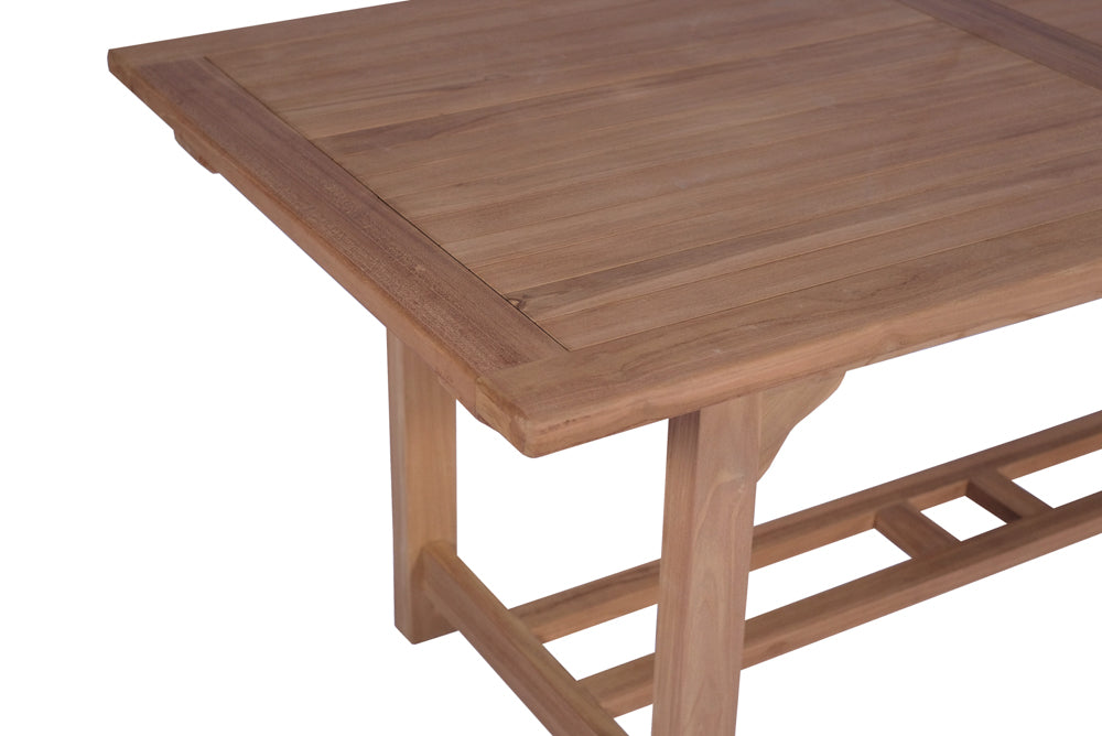 Mesa rectangular extensible Mati 180/240x100 cm | Kubu #