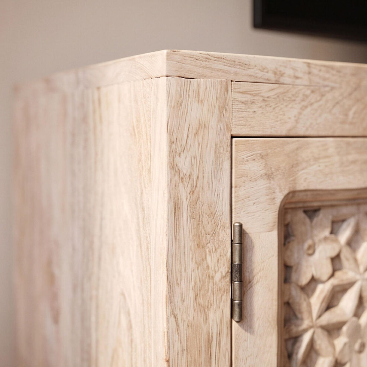 Mueble TV Pawai 2 puertas 160x40x60cm | Madera de Mango | KUBU #