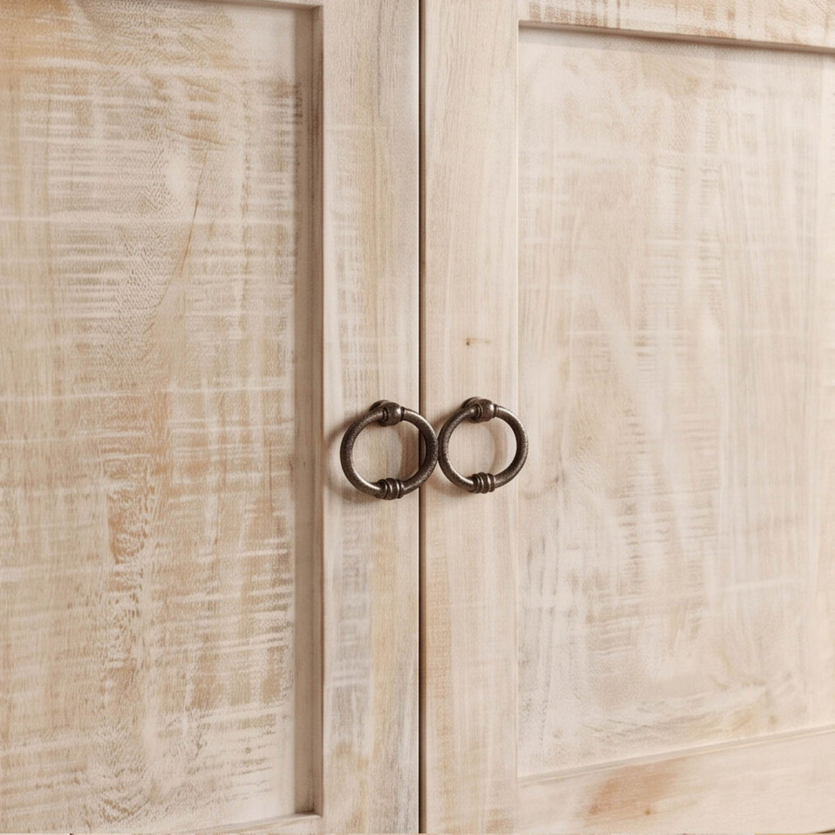 Mueble de TV Goa 2 Puertas / 2 cajones 120x40x60cm | Madera de Mango | KUBU #