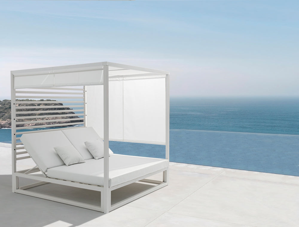 Panel solar para daybed Edna blanco | Kubu #