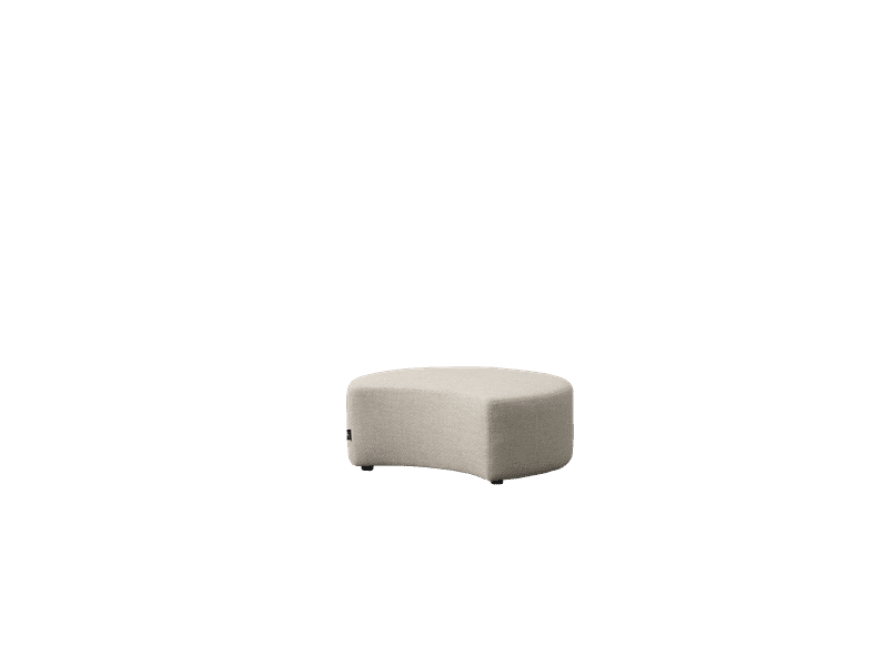 Puf reposapiés Corinto beige | Kubu #