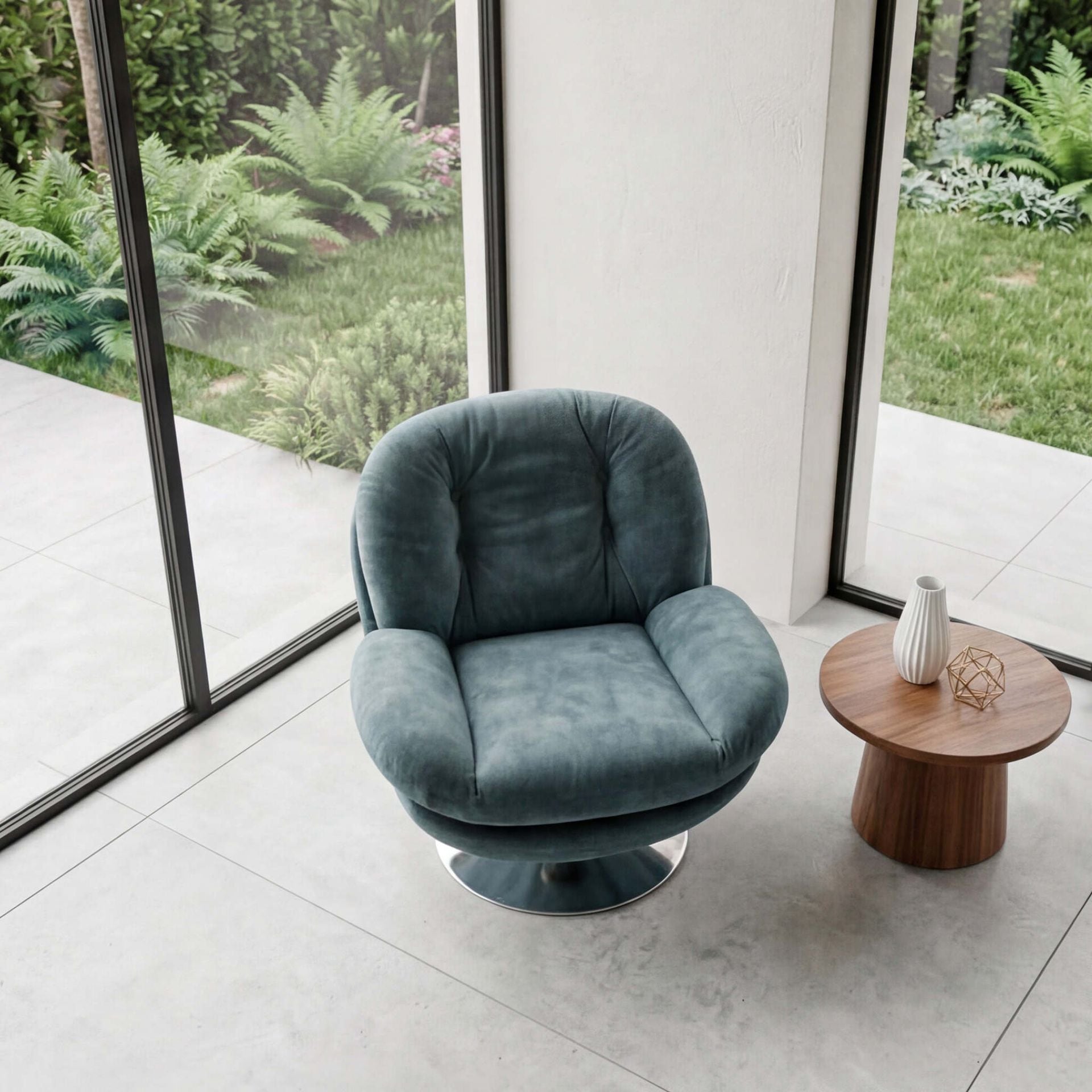 Sillón Hampton Petrol | Diseño y Confort Premium | Kubu #