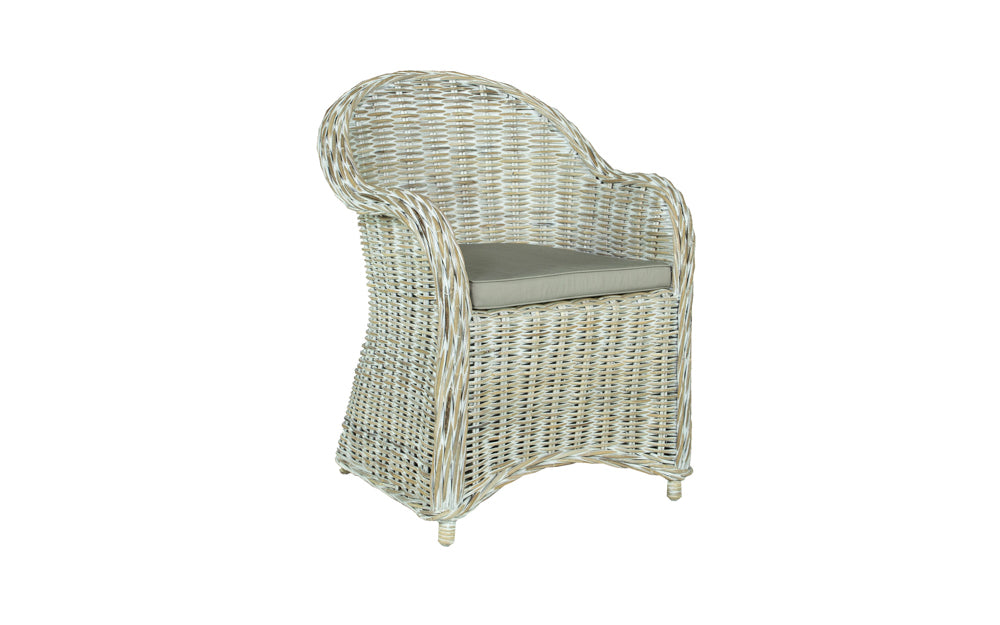 Sillón con brazos Hermon kubu natural | Kubu #