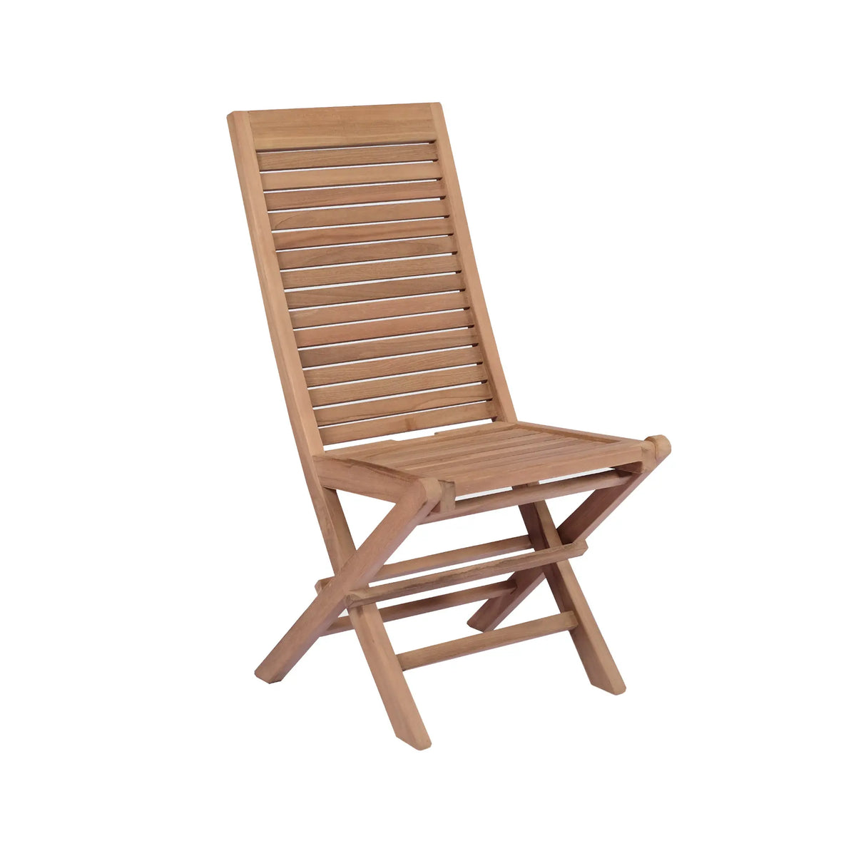 Silla Plegable Mati | Madera de Teca Sostenible Premium | KUBU #