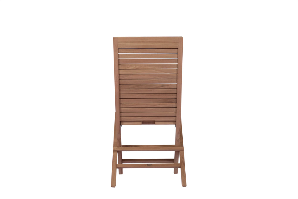 Silla Plegable Mati | Madera de Teca Sostenible Premium | Kubu #