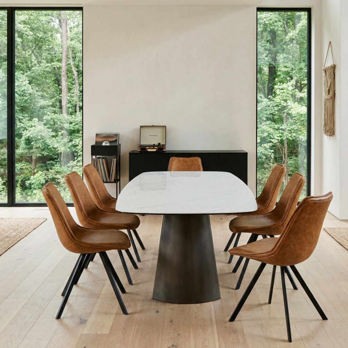 Silla de Comedor Monroe Camel | Diseño Sofisticado y Carácter | KUBU #