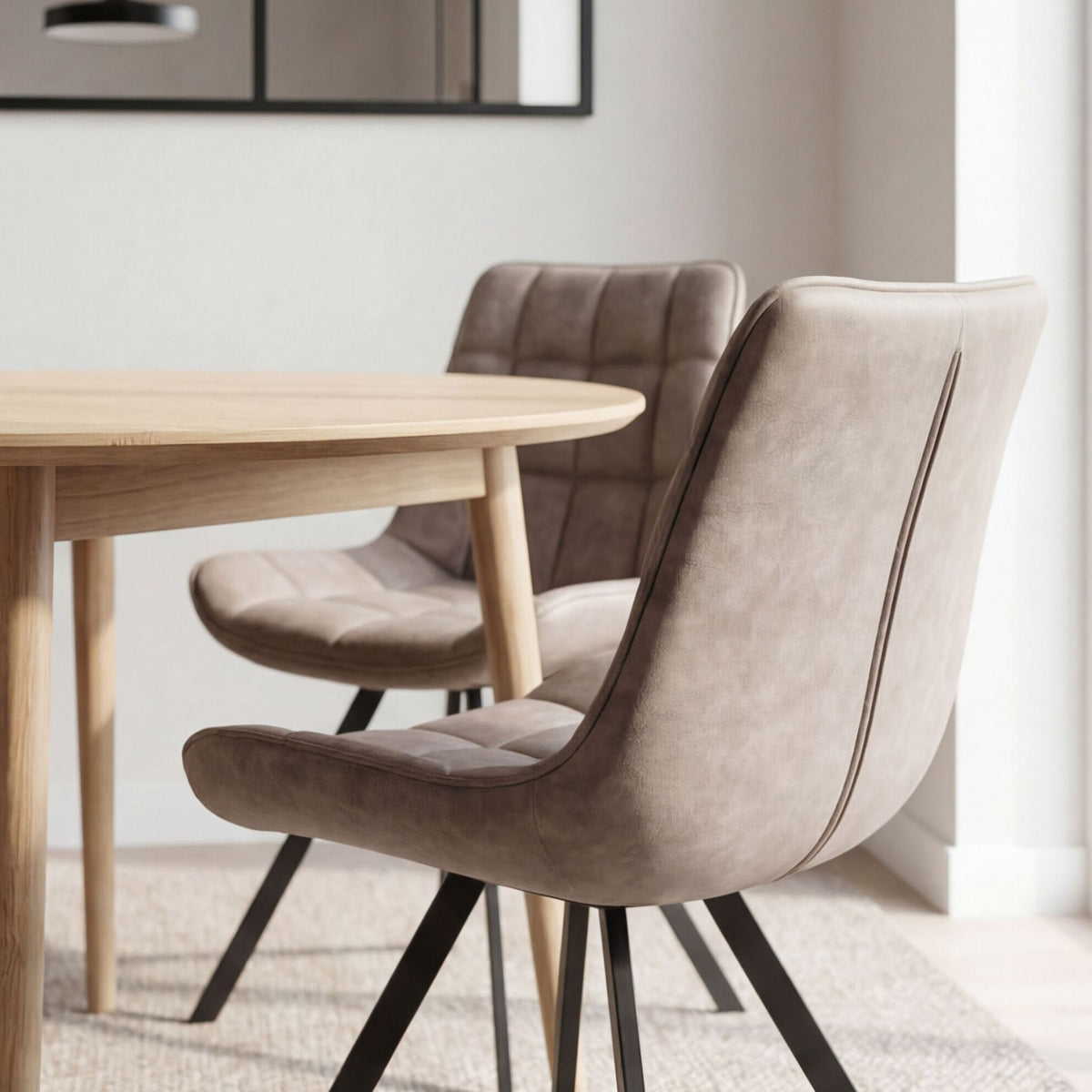 Silla de Comedor Vernon Grey | Diseño Vanguardista | KUBU #