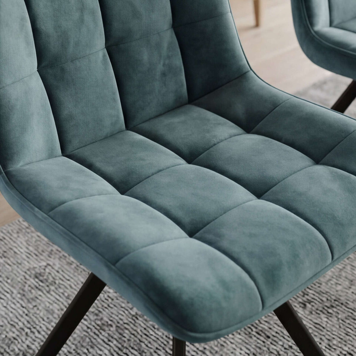 Silla de Comedor Vernon Petrol | Diseño Vanguardista | KUBU #