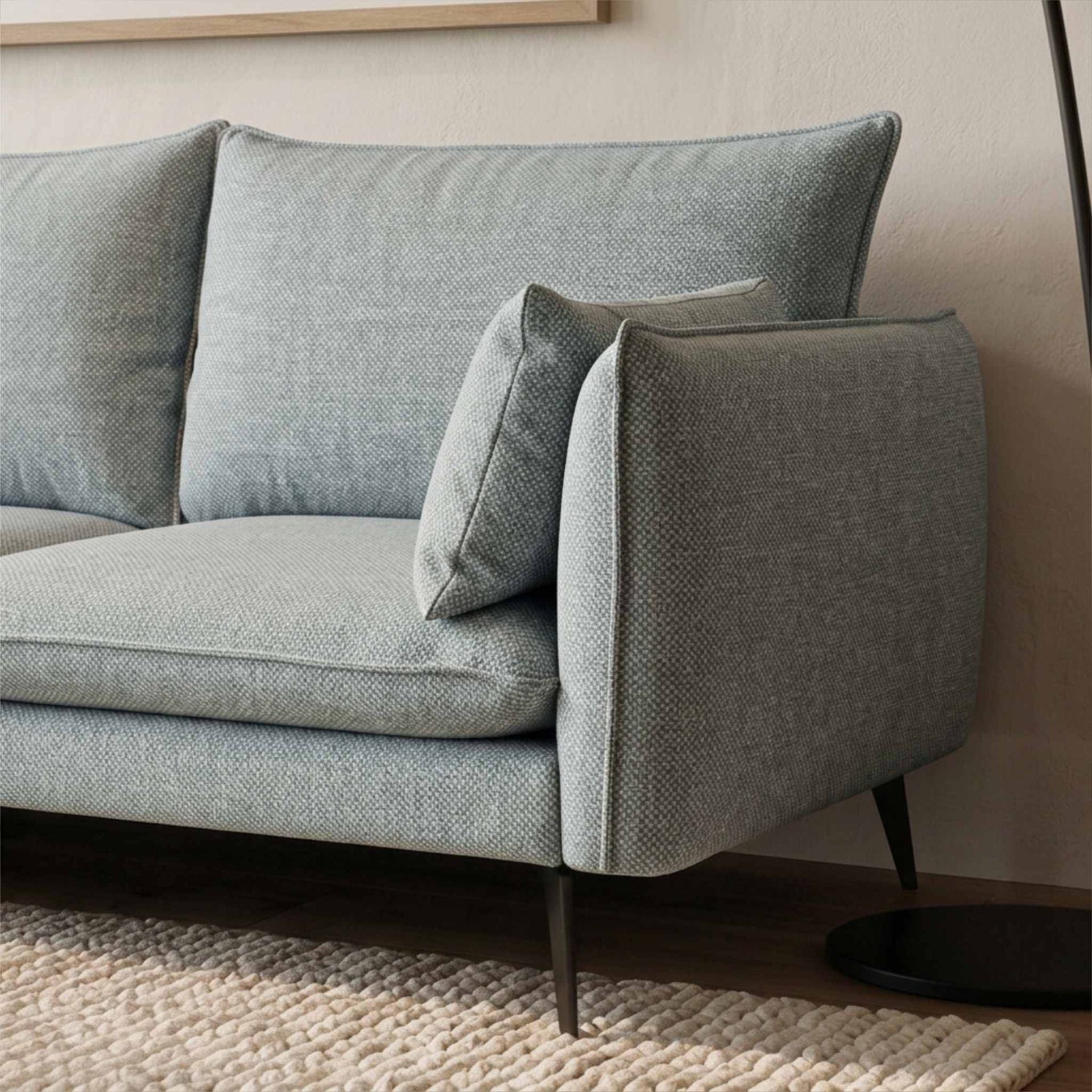 Sofá Albury Chaise Longue Izquierda Aqua | KUBU | KUBU #