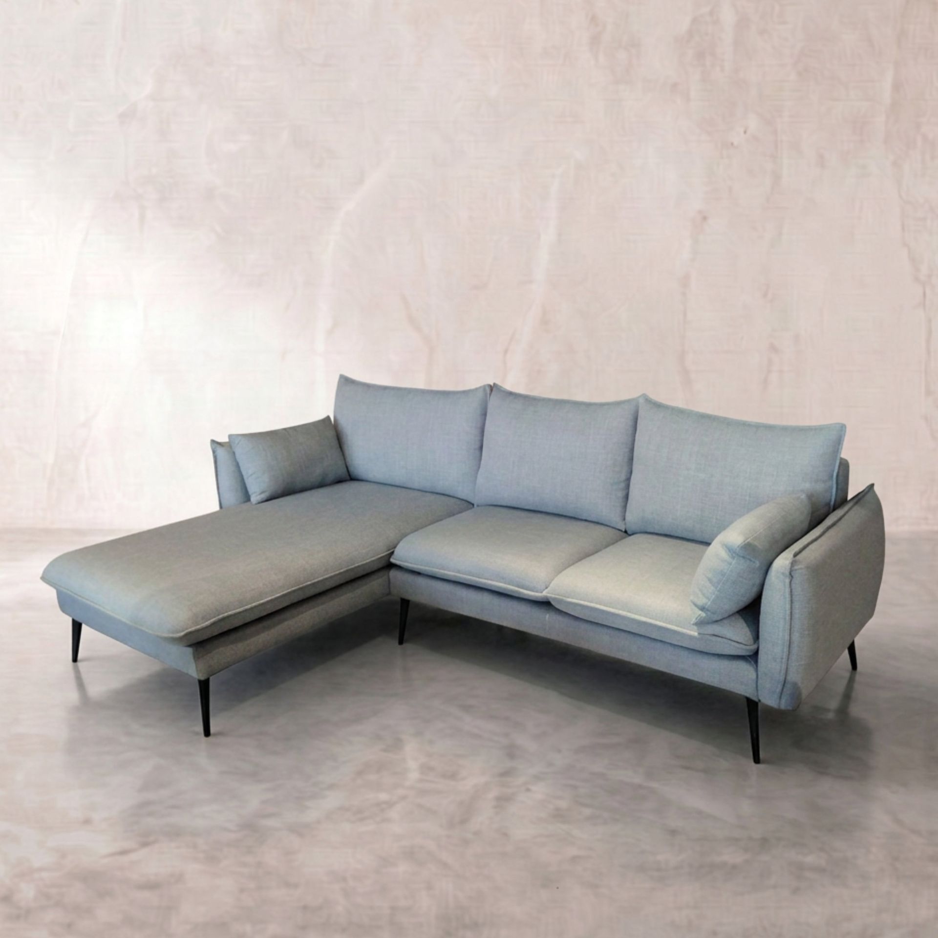 Sofá Albury Chaise Longue Izquierda Aqua | KUBU | KUBU #