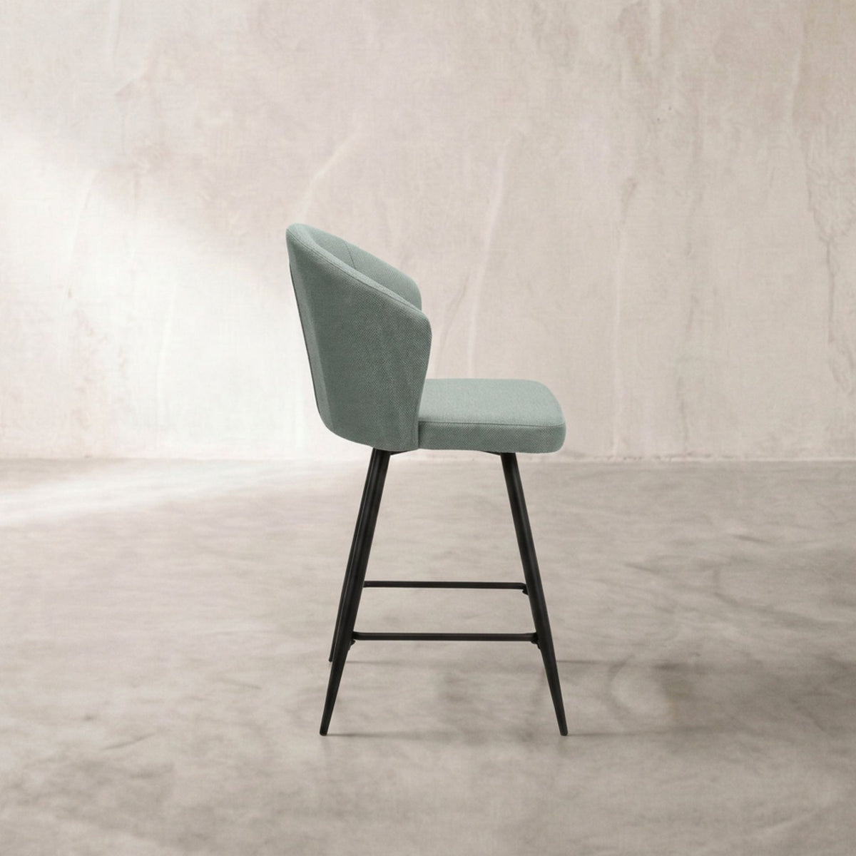 Taburete Alto Langford Aqua | Confort y estilo | KUBU #